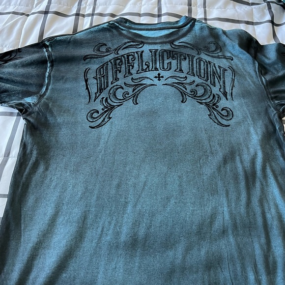 Men’s xl short sleeve affliction T-shirt - Picture 3 of 3